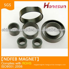 N35 Strong sintered rare earth epoxy coated big ring ndfeb magnets